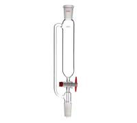 Vetreria da laboratorio Imbuto antigoccia cilindrico a pressione costante in vetro da laboratorio, attacco standard 19/19#-24/24#, 50 ml-500 ml(250ml 24x24)