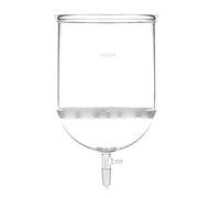 Vetreria da laboratorio Imbuto in vetro da 5000 ml 24/40 5L con nucleo di aspirazione Adattatore for vuoto grossolano(NO1 80-120um)
