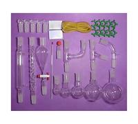 Vetreria da laboratorio Kit di vetreria da laboratorio 24/40 Kit di vetreria da laboratorio organica