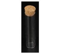 Vetreria da laboratorio LOT5 O/D 12mm 15MM 18MM 20MM 25MM 30MM 35MM 40mm Lunghezza 100mm Tubo di vetro da laboratorio Fondo piatto con tappo(25x100mm)