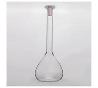 Vetreria da laboratorio Pallone volumetrico trasparente con tappo in plastica in vetro borosilicato F81(2pcs 25mL-F810025SP)