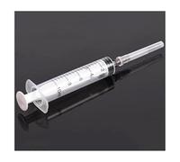 Vetreria da laboratorio Siringhe monouso in plastica con aghi da 1 ml, 2 ml (2,5 ml), 5 ml, 10 ml(10ml 20pcs)