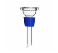 Vetreria da laboratorio Supporto for membrana con testa in sabbia di vetro con flangia for solvente for tazza da 300 ml con tappo in gomma