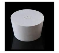Vetreria da laboratorio Tappo in gomma bianca disponibile nelle misure da 000# a #10 for apparecchiature di laboratorio(No.6 10pcs)