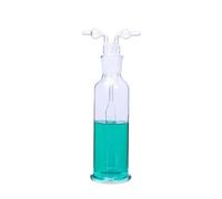 Vetreria da laboratorio Trappola for vuoto in vetro for bottiglie da laboratorio da 250 ml con due giunti for tubi piegati for kit di vetreria