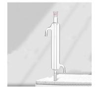 Vetreria da laboratorio Tubi condensatori in vetro borosilicato dritto con porta for apparecchiature for dispositivi sperimentali(250mmx19x19)