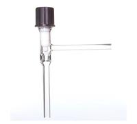 Vetreria da laboratorio Valvola a vuoto elevato regolabile con guarnizione in PTFE nella parte superiore della valvola, dosaggio a 90° S67(S670004T)