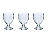 Vetreria Di Borgonovo BGN023 Bicchieri per Vino, Modello Mughetto, 3 Pezzi, Multicolore