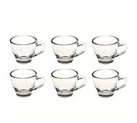 Vetreria di Borgonovo BGN380 Ischia Tazza caffè 80, Trasparente