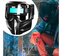 Vetri di saldatura a oscuramento automatico Shield facciale resistenti
