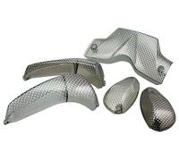 Vetri Frecce e Fanalino STR8 Gilera Runner dal 2003 look carbon