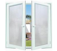 Vetri Privacy Pellicola per Finestre 35 x 130 cm, Tagliabile su Misura,Sicurezza Antieffrazione,Antirottura Antigraffiti, Privacy Pellicola di Protezione, per Ufficio Bagno, Opaco puro