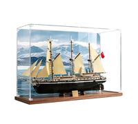 Vetrina acrilica appositamente realizzata per Lego 10335 Exploration Ship Building Set, scatola antipolvere - Solo vetrina, scatola di visualizzazione compatibile con Lego 10335