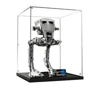 Vetrina acrilica compatibile con Lego 75417 at-ST Walker Toys Set, antipolvere, vetrina trasparente, compatibile con 75417 (solo scatola espositiva, kit non incluso) (trasparente 3 mm)