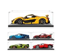 Vetrina acrilica per auto da corsa per Lego 42115 Technic Lamborghini Sián FKP 37, vetrina per Lego modello 76139/42156/42083/42143/42096/42056/42143/42125/42172, 65X30X17cm