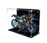 Vetrina acrilica per auto Lego Technic MT-10 SP 42159 - Vetrina, proteggi e decora il tuo modello con contenitore antipolvere, regali (sfondo B (50* 22* 36))