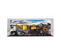 Vetrina acrilica per camion ed escavatori Lego 42175, vetrina, protegge e decora il modello con contenitore antipolvere Dimensioni 72,9 x 31 x 26,9 cm