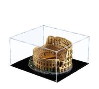 Vetrina acrilica per Lego 10276 Colosseo Building Set, scatola trasparente antipolvere, vetrina, solo vetrina, scatola di visualizzazione compatibile con Lego 10276