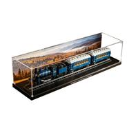 Vetrina acrilica per Lego 21344 Orient Express Set (solo vetrina) (spray posteriore C) | Espositore in acrilico per Lego 21344 Orient Express, solo vetrina, compatibile con Lego 21344