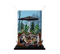 Vetrina acrilica per Lego 21369 Alien File Set (spray posteriore) | Espositore in acrilico per Lego 21369 Alien Files, scatola trasparente antipolvere, scatola espositiva compatibile con Lego