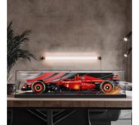 Vetrina acrilica per Lego 42207 F1 Racing, utilizzata per raccogliere e proteggere display, robusta scatola espositiva 65,8 x 31 x 17 cm (modelli esclusi) (opzione 2)