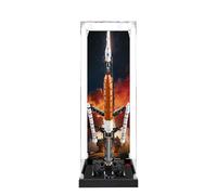Vetrina acrilica per Lego 42221 Artemis Space Launch System modello Rocket, scatola antipolvere da 3 mm, espositore compatibile con Lego 42221 (modello non incluso) (sfondo 3 mm A)