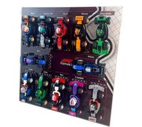 Vetrina acrilica per Lego 71049 F1 Race Car Racing, pannelli da parete, cornici per foto a parete, fondali, compatibile con 71049 (modello non incluso)