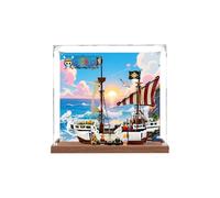 Vetrina acrilica per LEGO 75639 Saiiling Meerry Ship Building Block Set, scatola di immagazzinaggio trasparente antipolvere, vetrina trasparente, scatola di visualizzazione per Lego 75639, solo