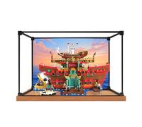 Vetrina acrilica per Lego 75640 Sea Restaurant, antipolvere con protezione UV, misura personalizzata per Lego 75640 Model - Edizione da collezione (modello non incluso) (stile 4)