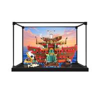 Vetrina acrilica per Lego 75640 Sea Restaurant, antipolvere con protezione UV, misura personalizzata per Lego 75640 Model - Edizione da collezione (modello non incluso) (stile 3)