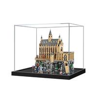 Vetrina acrilica per Lego 76435 Castle: Great Hall Building Set, scatola antipolvere e vetrina, compatibile con Lego 76435, solo vetrina (2 mm)