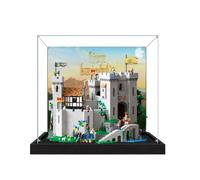 Vetrina acrilica realizzata per Lego 10305 Castle Set (modello non incluso) (spray posteriore B)