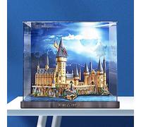 Vetrina Acrilica Trasparente per Lego 71043 Castello di Hogwarts, Vetrina Antipolvere Compatibile con Lego 71043 (Modello Lego Non Incluso) D