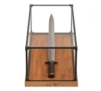 Vetrina Acrilico Espositore per Spada in Acrilico Lungo 60, 50 e 40 cm, Contenitore da Banco per Spada Lunga Katana, Espositore Trasparente Antipolvere Impilabile(60x30x20cm(24"x12"x8"))
