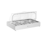Vetrina buffet - 2 x 4 L - Royal Catering - 535 x 335 x 250 mm RCCD-RC-03