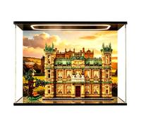 Vetrina compatibile con Le-go 21373 Set (Lightbox) | Scatola antipolvere per vetrina, compatibile con Le-go 21373 Downton Abbey (solo scatola)