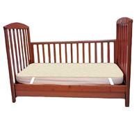 Vetrina del Benessere COPRIMATERASSO IN 100% PURA LANA MERINOS -Lettino, circa cm. 65 x 125- Con Elastici agli Angoli, Interamente Bordato