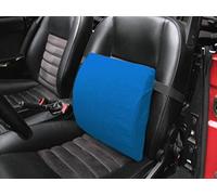 Vetrina del Benessere SUPPORTO LOMBARE -Blu- Cuscino per Schienale Sedile Auto, Ergonomico Ortopedico, Sostegno Poggia Schiena, Correttore Postura per Macchina