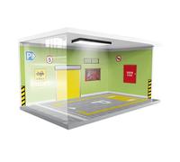 Vetrina di auto-gara, garage per auto giocattolo, vetrina per auto del parcheggio, squisiti, display del garage per uffici, camere da letto