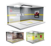 Vetrina di auto-gara, garage per auto giocattolo, vetrina per auto del parcheggio, squisiti, display del garage per uffici, camere da letto