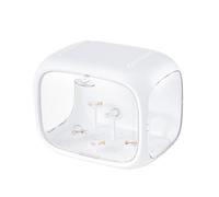 Vetrina di personaggi anime, scatola di raccolta con ripiani, trasparente, resistente alla polvere e all'umidità, a 3 livelli, per gioielli e cosmetici