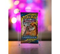 Vetrina / Display in Acrilico Magnetico per Booster Pack Carte Collezionabili