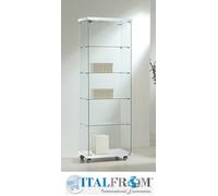 Vetrina Espositiva Italfrom per Arredo Negozio Ufficio Espositore 60x40xh181 cm