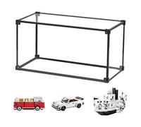 Vetrina Espositiva per Lego 10220 10295 21317 21328 71719 10328 10330 21342 42170,40X20X20cm Grande Acrilico Scatola Teca Trasparente Antipolvere Protezione per Action Figure Modelli Collezione