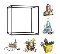 Vetrina Espositiva per Lego 41340 75954 41703 43172 72765 71395,40x25x40.5cm Grande Acrilico Scatola Teca Trasparente Antipolvere Protezione per Action Figure Modelli Collezione
