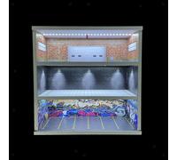 Vetrina espositiva per modellini di auto in 1/64, scatola espositiva per auto