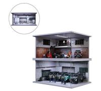 Vetrina espositiva per modellini di auto in scala 1/64, da collezione,