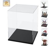 Vetrina Espositiva Teca Plexiglass Acrilico 3mm per Lego Project Hail Mary 11389 10302 Optimus Prime 71834 71846 Mech 76453 43244 42652 10350 Collezionismo, Vetrina Trasparente Nero Interno 30x30x40cm