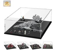Vetrina Espositiva Teca Plexiglass Acrilico per Lego 75394 Star Destroyer