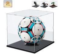 Vetrina Espositiva Teca Plexiglass Acrilico per Lego Pallone Calcio 43019